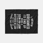 Ich habe nie geträumt, dass ich ein Sohn von Gesch Fleecedecke (Vorderseite (Horizontal))