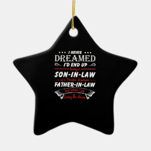 Ich habe nie geträumt, dass ich ein Sohn wäre - im Keramik Ornament