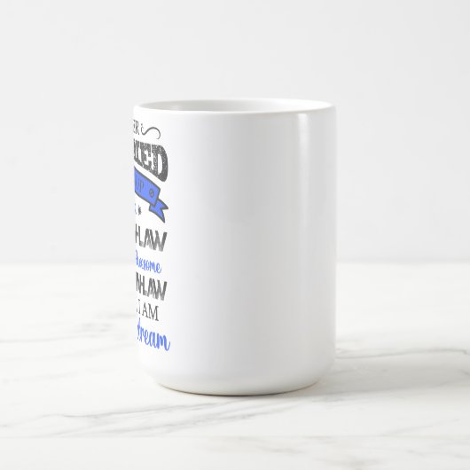 Ich habe nie geträumt, Jurist, Jurist Kaffeetasse (Mittel)