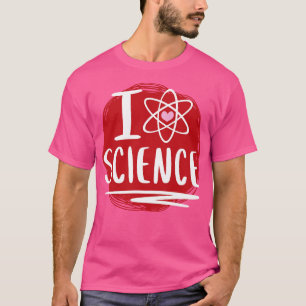 Ich habe Niedliche Wissenschaft Herz 1 T-Shirt