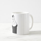 "Ich habe niedliches Herz für dich" Liebe Kaffeetasse (VorderseiteRechts)