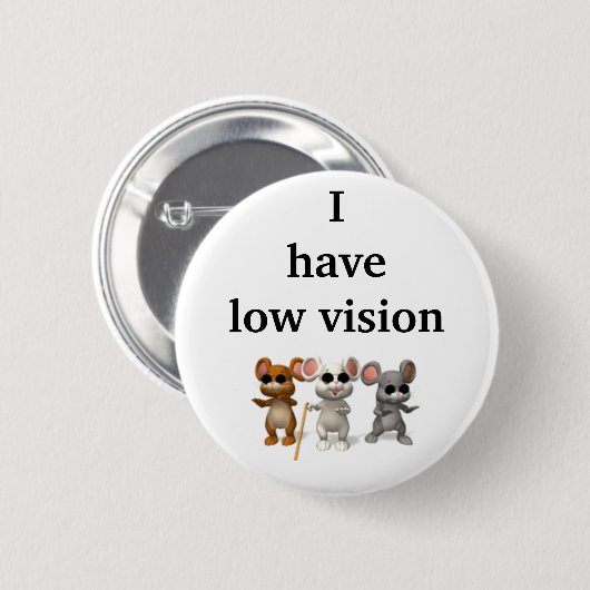 Ich habe niedrige Vision Button (Vorne & Hinten)