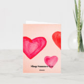 Ich habe niemanden geliebt außer dir - Jane Austen Karte (Rückseite)