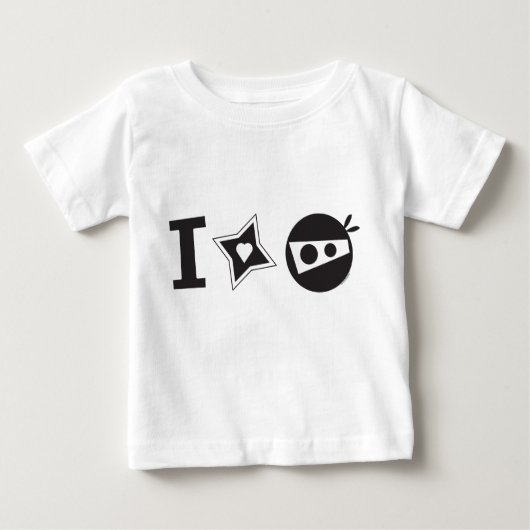 Ich habe Ninja Baby-T-Shirt in der Hauptrolle Baby T-shirt (Vorderseite)