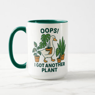 Ich habe noch eine Pflanze Süße dumme Gans Pflanze Tasse