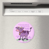 Ich habe noch nie eine Lila Kuh gesehen Magnet (In Situ (Geschirrspüler))