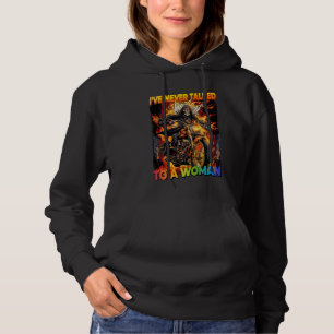 Ich habe noch nie mit einem Frauenkürtelskelett ge Hoodie