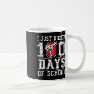 Ich habe nur 100 Schultage Karate Happy 100 Kaffeetasse