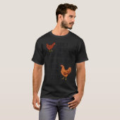Ich habe nur 10 Hühner Gewollt, aber wenn Gott mic T-Shirt (Vorne ganz)