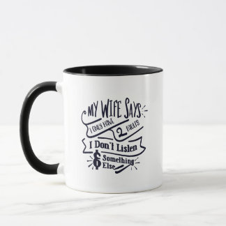 Ich habe nur 2 Fehler - Funny Custom Tasse