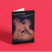 Ich habe nur Augen für dich got Jubiläum Karte