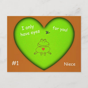 Ich habe nur Augen für dich! Nr. 1 Postkarte