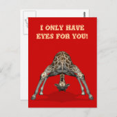 Ich habe nur Augen für dich Postkarte (Vorne/Hinten)