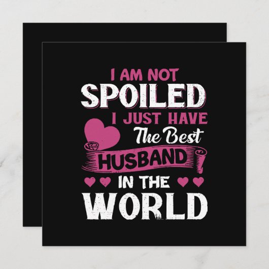 Ich habe nur das beste Ehemann der Welt (Vorne/Hinten)