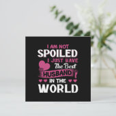 Ich habe nur das beste Ehemann der Welt (Stehend Vorderseite)