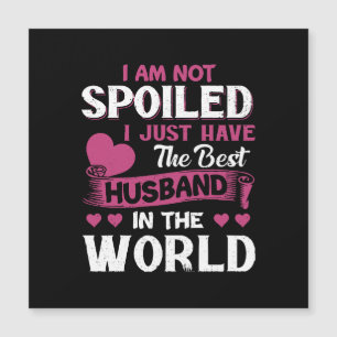 Ich habe nur das beste Ehemann der Welt Magnetkarte