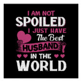 Ich habe nur das beste Ehemann der Welt Poster (Vorderseite)