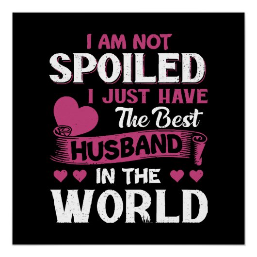 Ich habe nur das beste Ehemann der Welt Poster (Vorderseite)