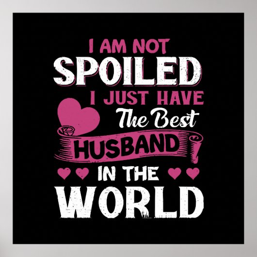 Ich habe nur das beste Ehemann der Welt Poster (Vorne)