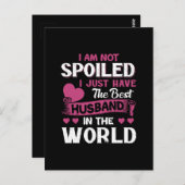 Ich habe nur das beste Ehemann der Welt Postkarte (Vorne/Hinten)