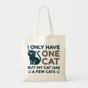 Ich habe nur eine Katze Tragetasche