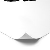 Ich habe nur Eis für euch lustige Eiswürfelpuppe Poster (Ecke)