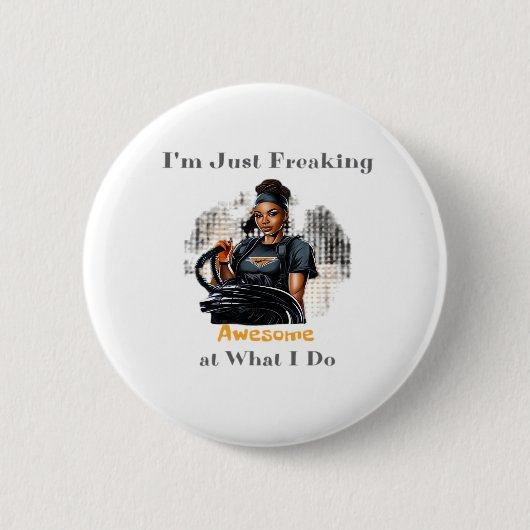 Ich habe nur Freak ... Klassisch Button (Vorderseite)