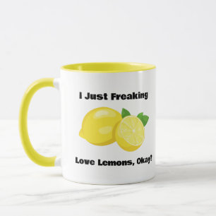Ich habe nur Liebe Lemons eingefroren, okay? Tasse