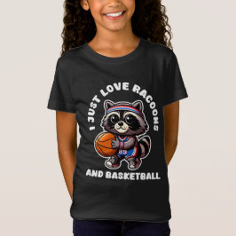 Ich habe nur Liebe Racows und Basketball Sport Lov T-Shirt