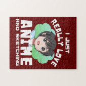 ICH HABE NUR LIEBE UND SKETCHEN PUZZLE (Horizontal)