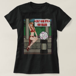 Ich habe nur mit: T-Shirt