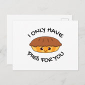 Ich habe nur Pay für dich Postkarte (Vorne/Hinten)