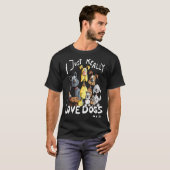 Ich habe nur wirklich Hunde für Hund 1 Liebe T-Shirt (Vorne ganz)
