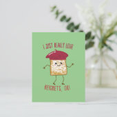 Ich habe nur wirklich Liebe Beignets, OK! Niedlich Postkarte (Stehend Vorderseite)