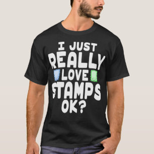 Ich habe nur wirklich Liebe Briefmarke Niedliche B T-Shirt