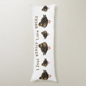 Ich habe nur wirklich Liebe Enten Körperkissen (Vorderseite Vertikal)