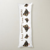 Ich habe nur wirklich Liebe Enten Körperkissen (Rückseite (Vertikal))