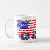 Ich habe Obama und Biden überlebt Kaffeetasse (Links)