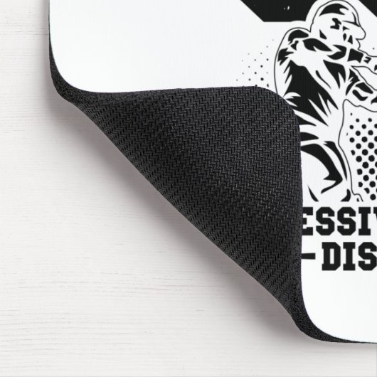 Ich habe OCD | Cricket Player Geschenkidee Mousepad (Ecke)