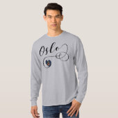 Ich habe Oslo, Norwegen T-Shirt (Vorne ganz)