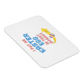 Ich habe Ostereier in den Korb gelegt Funny Pregna Magnet (Rechte Seite)