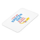 Ich habe Ostereier in den Korb gelegt Funny Pregna Magnet (Linke Seite)