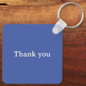 Ich habe Parkinson's Ich brauche nur Zeit Weiß auf Schlüsselanhänger (Rückseite)