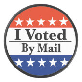 Ich habe per Post abgestimmt Eishockey Puck (Vorderseite)