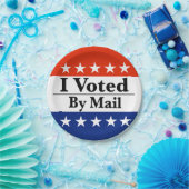 Ich habe per Post abgestimmt Pappteller (Party)