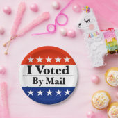 Ich habe per Post abgestimmt Pappteller (Party)