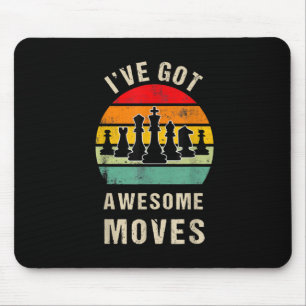 Ich habe Phantastischen Schachspieler Got Mousepad