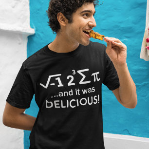 Ich habe Pie Funny Pi Day Math Lover Witze gegesse T-Shirt