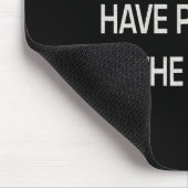 Ich habe Pläne im Garage Vathers Day Mechanics F Mousepad (Ecke)