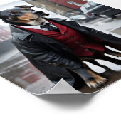 Ich habe Pläne mit meinem Hundeposter 2 Poster (Ecke)